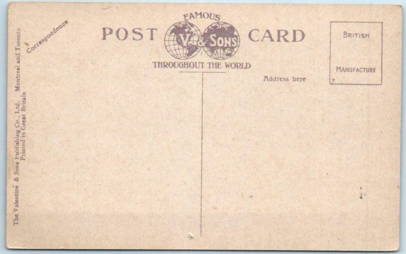 SHERBROOKE, QUEBEC Canada  CANADIAN BANK OF COMMERCE Post Office 1910s  Postcard 