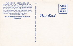 Washington D C Flagship Restaurant Maine Avenue Southwest sk1834