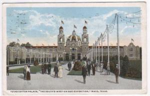 Texas Cotton Palace Waco TX 1917 postcard