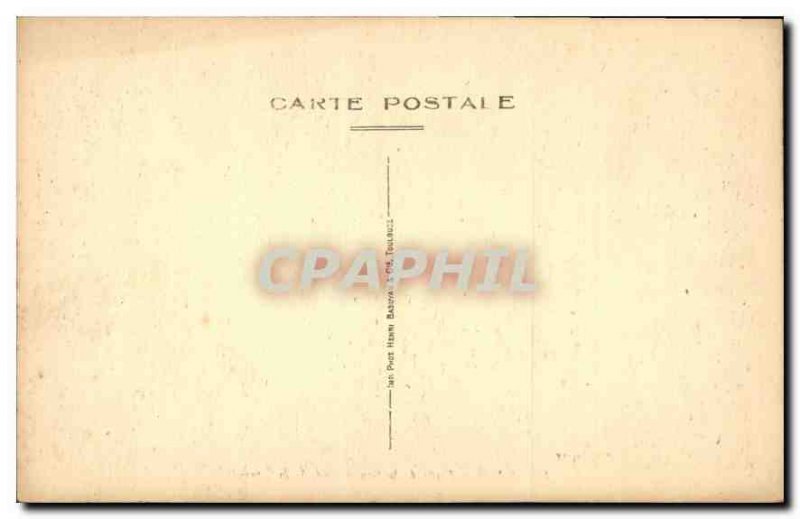 Postcard Old Mas d'Azil Exit the coast Cave St Girons