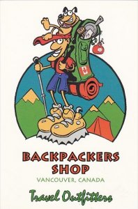 Backpackers Shop Travel Outfitters Vancouver Canada