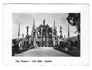 Italy Lago Maggiore Isola Bella Garden Glossy Vera Foto 4X6 Photo Postcard