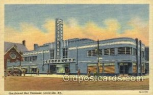 Greyhound bus terminal Louisville KY USA Unused 