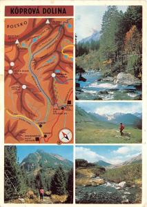 B45366 Vysoke Tatry map cart multiviews   slovakia