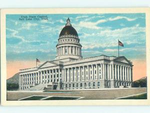 Unused W-Border CAPITOL BUILDING Salt Lake City Utah UT p0371