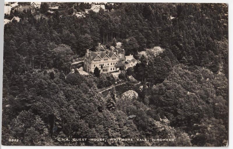 Surrey; CHA Guest House, Whitmore Vale, Hindhead RP PPC, 1937 PMK, Aerial Photo