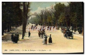 Old Postcard Paris XVI Bois de Boulogne Acacias