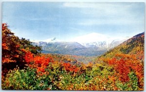 Postcard - Mt. Washington From Crawford Notch, White Mountains - New Hampshire