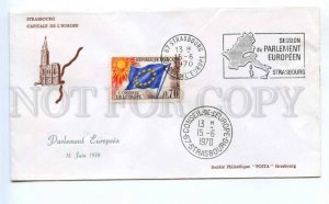 418429 FRANCE Council of Europe 1970 year Strasbourg European Parliament COVER