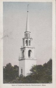 NEWBURYPORT , Massachusetts , 00-10s ; Spire of Unitarian Church