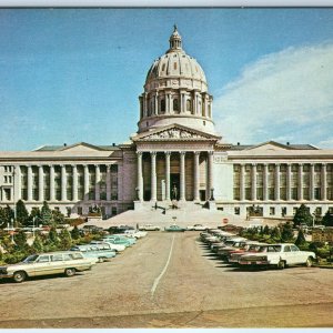 c1960s Jefferson City, MO State Capitol Cars Chevrolet Plymouth Ford Dodge A178