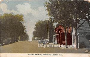 Center Avenue Rockville Centre, L.I. NY 1912 Missing Stamp