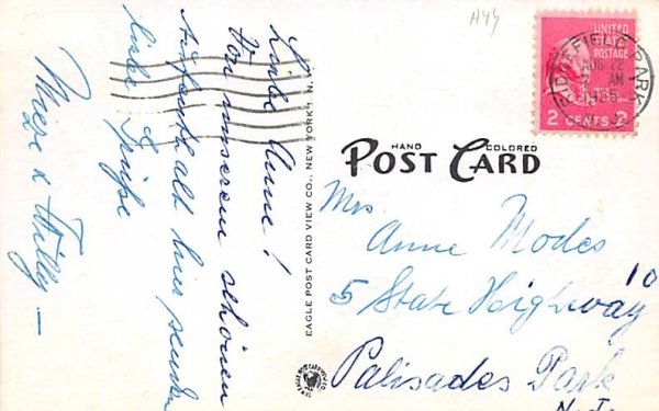 ny-rosendale Sunrise Hillcrest Lodge 1955