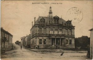 CPA MONTIERS-sur-SAULX. L'Hotel de Ville (125841)