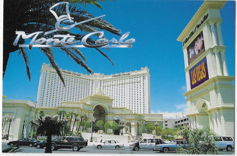 The Monte Carlo  Hotel & Casino Las Vegas Nevada Lance Burton Playing 4 by 6