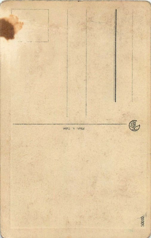 Model study early postcard