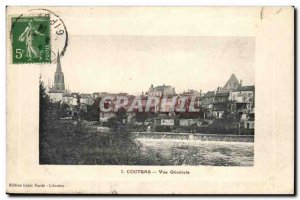 Coutras - Vue Generale - Old Postcard