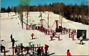 Vermont Ludlow Lower Poma Lift At Okemo Mountain Ski Area