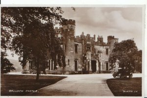 Scotland Postcard - Balloch Castle - Dunbartonshire  Real Photograph - Ref 6607A