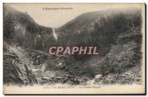 Old Postcard The Monte Dore La Grande Cascade