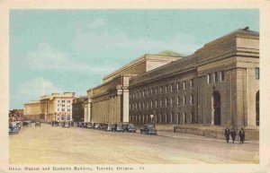 Union Railway Station Customs Building Toronto Ontario Canada postcard