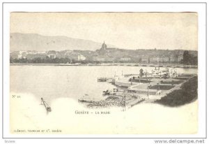 Geneve - La Rade , Switzerland , 1890s