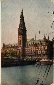 CPA AK Hamburg- Rathaus GERMANY (889816)