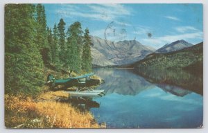 Transportation~Waterplane On Juneau Lake Kenai Peninsula Alaska~1963 Postcard