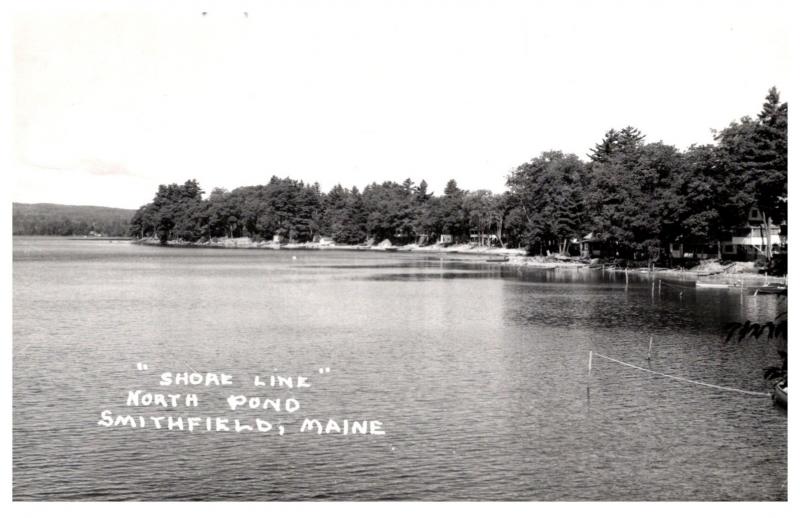 Maine  Smithfield , North pond Shore Line ,