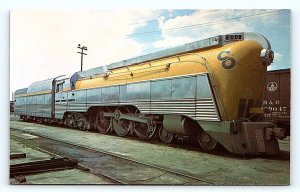 BALTIMORE, MD Maryland ~ CHESAPEAKE & OHIO RAILROAD #490 Engine c1970s Postcard