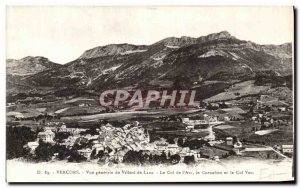 Old Postcard Vue Generale Vercors Villard de Lans The Col de L Arc