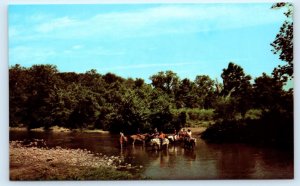 PRINCETON, IL Illinois ~ KY-WA ACRES ~ Horseback Riders  Bureau County  Postcard