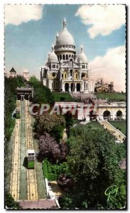 Old Postcard PAris Easilique And Its Wonders of the Sacred Heart of Montmertre