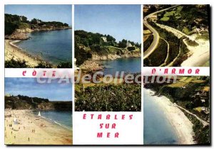 Postcard Modern ETABLES-on-MER beaches Mill Gobelins