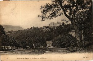 CPA AK URIAGE-les-BAINS - Le Parc et le Chateau (652630)