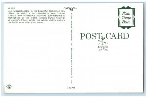 c1950's Berkshire Hills Owens Business Section Lee Massachusetts MA Postcard