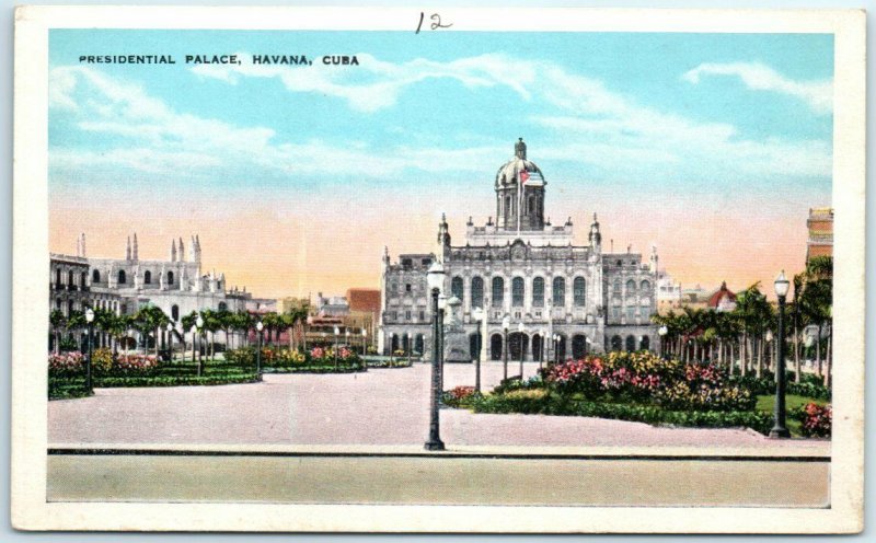 M-24145 The Presidential Palace Havana Cuba