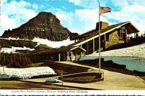 Montana Glacier National Park Logan Pass Visitors Center