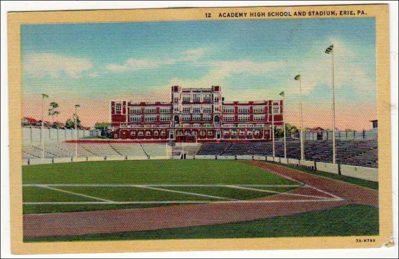 Academy High School & Stadium, Erie PA