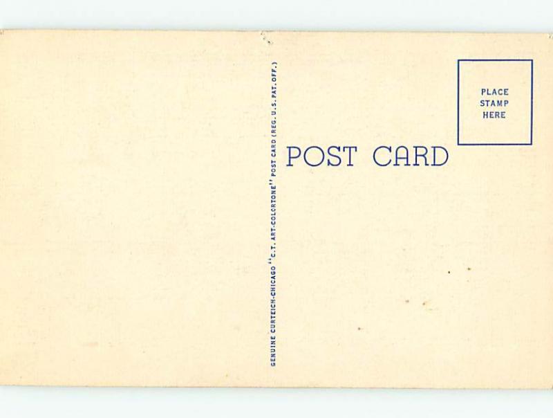 Unused Linen HIBISCUS FLOWER State of Hawaii HI Q9038
