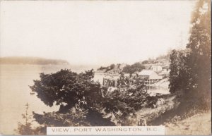 Port Washington Pender Island BC British Columbia Real Photo Postcard H31