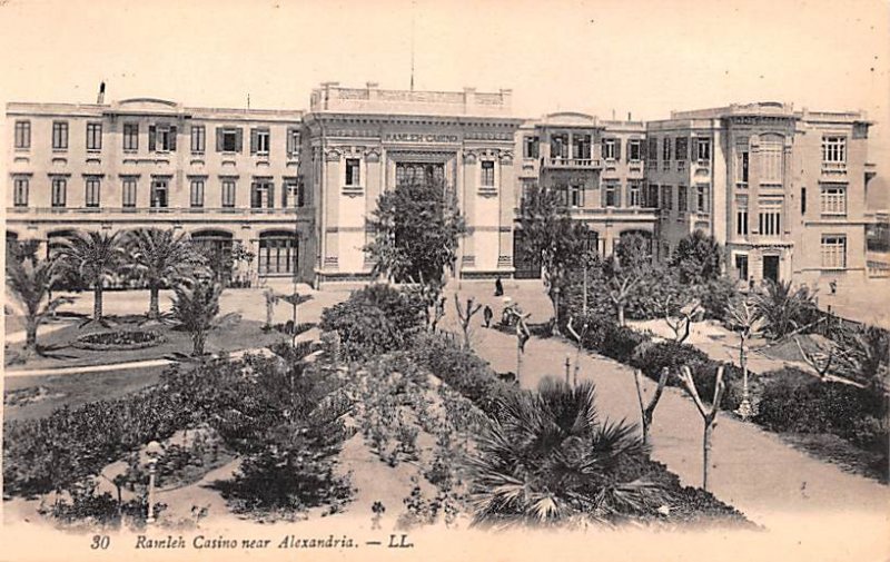 Ramleh Casino Alexandria Egypt, Egypte, Africa Unused 