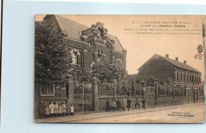 M-26719 Town Hall and School Before the terrible war Ablain-Saint-Nazaire France