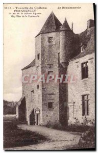 Postcard Old Touselle the Chateau of Beaumanoir