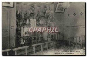 Old Postcard Clichy Gouin Hospital Chapel of the Community
