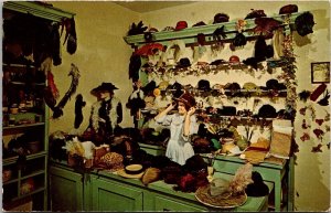Maude's Millinery Shop, Stonefield Cassville WI Vintage Postcard V52