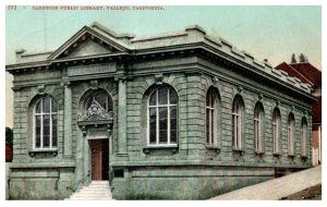 California  Vallejo , Carnegie Public Library