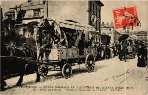 CPA Fetes de Jeanne d'Arc COMPIEGNE Defile du Cortege (377785)