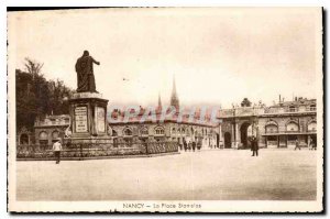 Old Postcard Nancy Place Stanislas