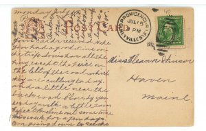 RI - Providence. Broadway Street Scene ca 1912